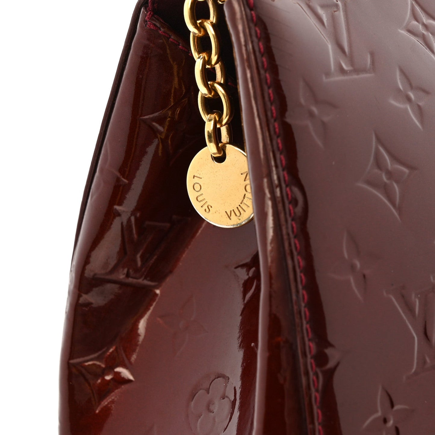 Louis Vuitton Vernis Brea MM Rouge Fauviste