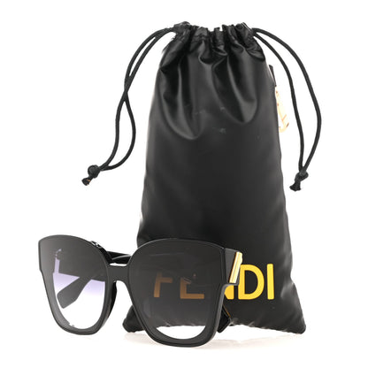 Fendi Acetate Sunglasses FE40098I Black