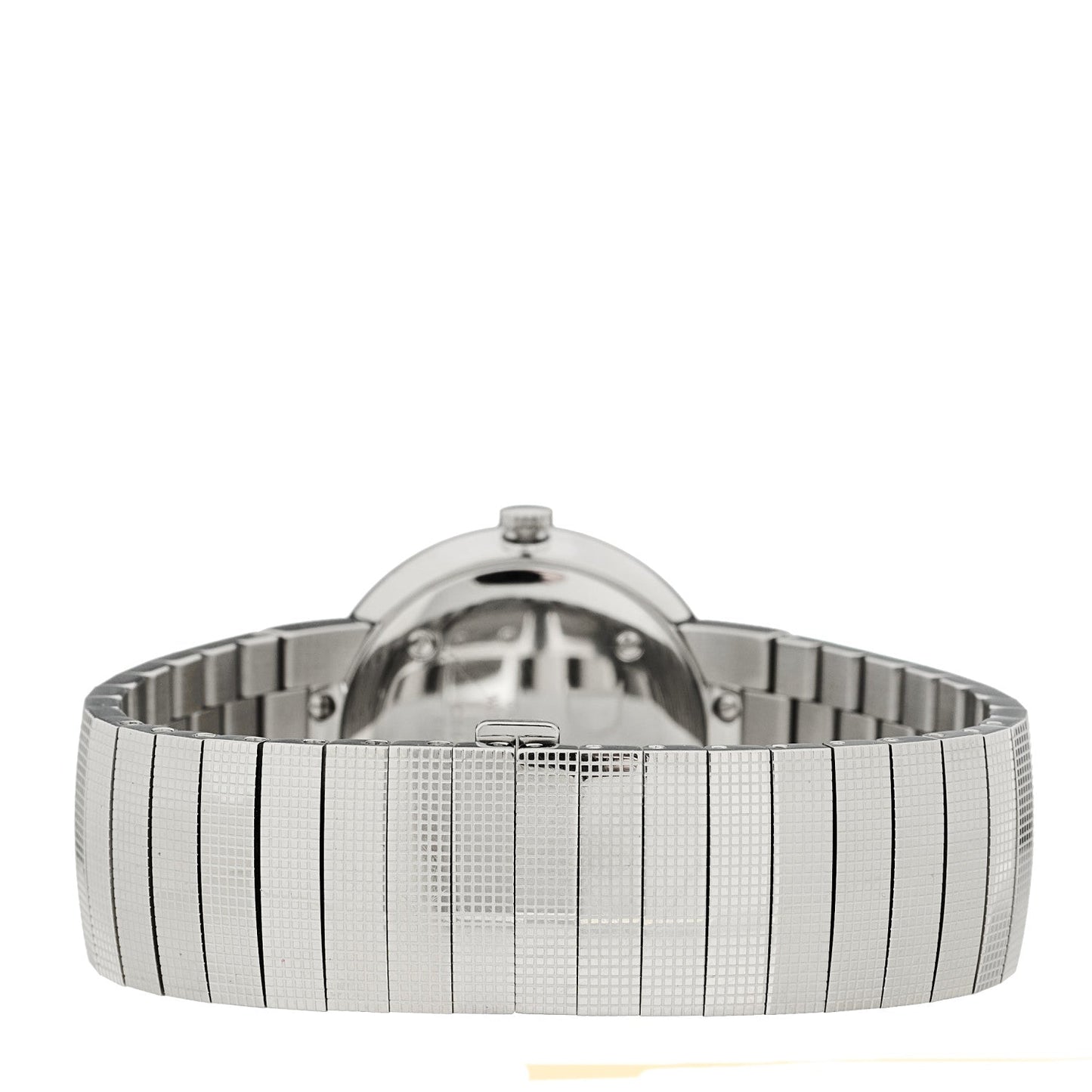 Christian Dior Stainless Steel Diamond Bezel 33mm La D De Dior Quartz Watch