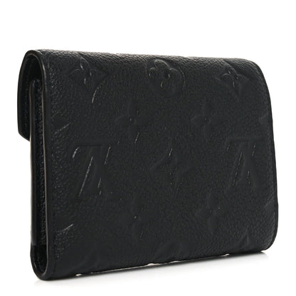 Louis Vuitton Empreinte Victorine Wallet Black