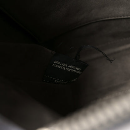 Fendi Vitello Baltico Dolce DotCom Satchel Ardesia