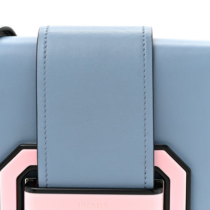 Prada City Calf Plex Ribbon Bag Astrale Rosa