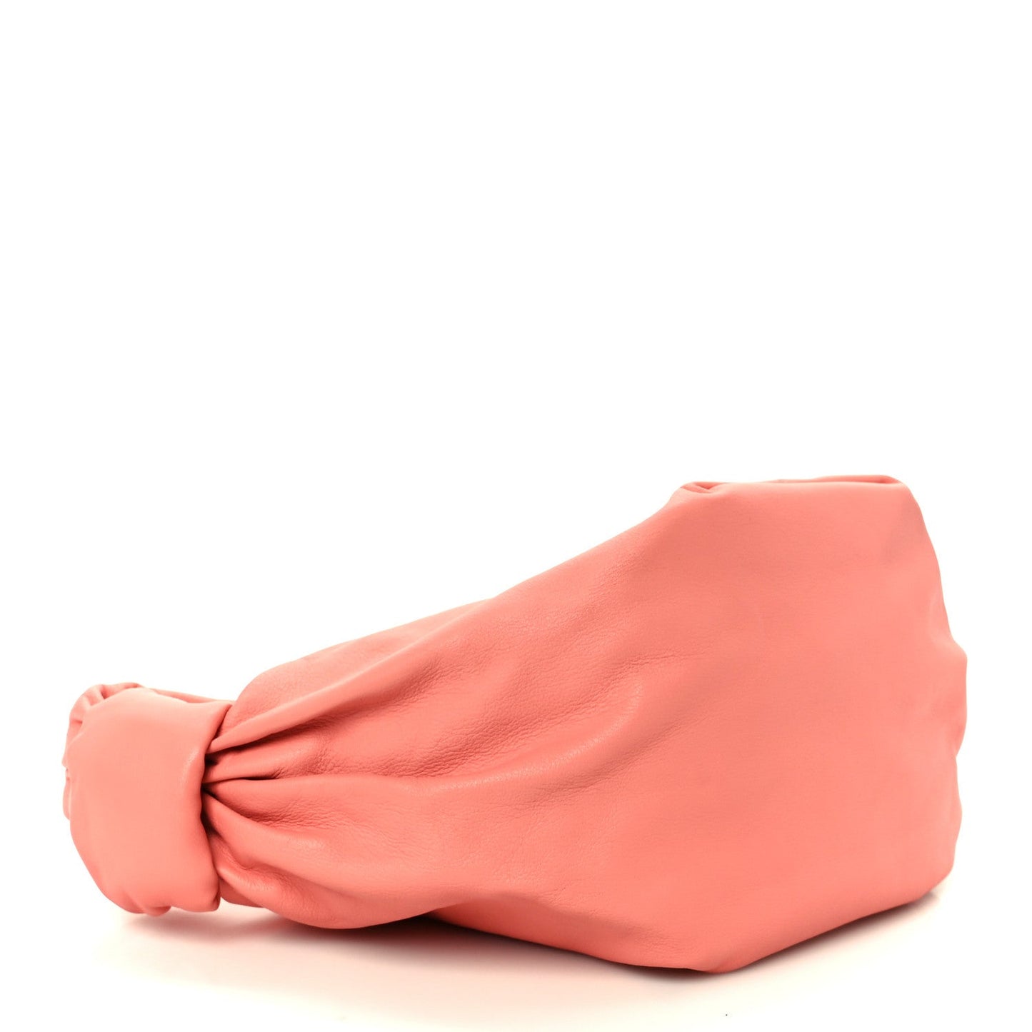 Bottega Veneta Calfskin Mini Double Knot Bag Peach