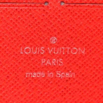 Louis Vuitton Epi Blooming Corners Clemence Wallet Rose Ballerine Coquelicot
