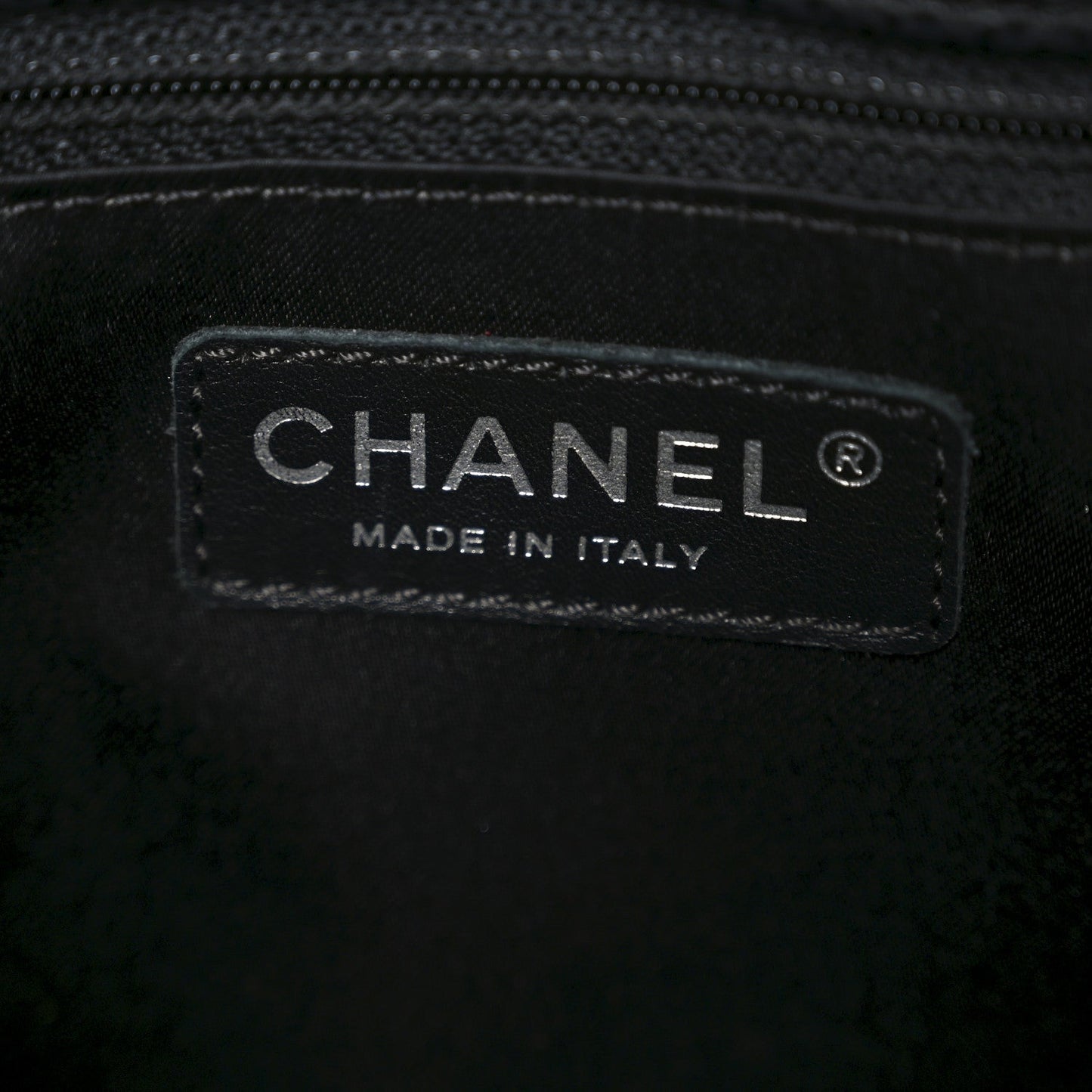 Chanel Caviar Quilted Grand Shopping Tote GST Black