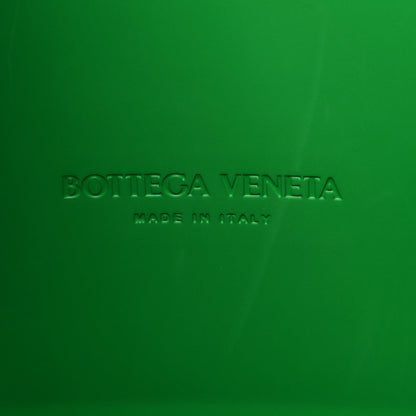 Bottega Veneta Rubber Maxi Intrecciato Medium Arco Grass
