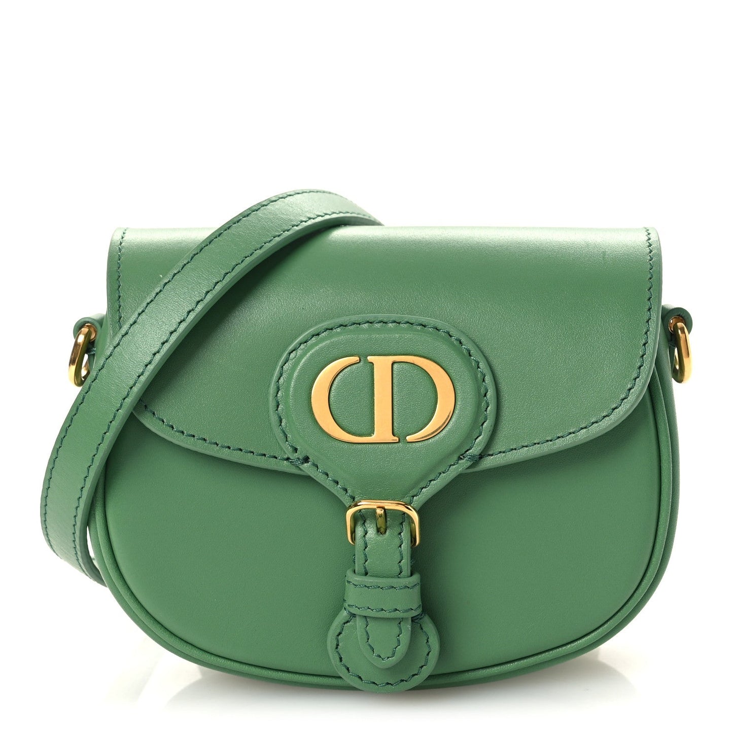 Christian Dior Box Calfskin Micro Bobby Bag Sage Green