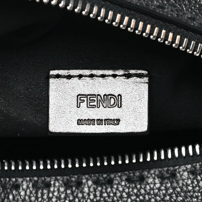 Fendi Cuoio Romano Selleria Toiletry Case Black
