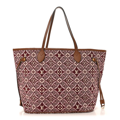 Louis Vuitton Jacquard Since 1854 Neverfull MM Bordeaux
