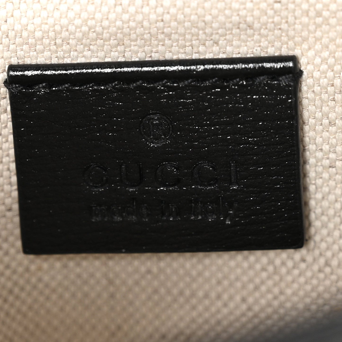 Gucci Azalea Calfskin Web Mini Horsebit 1955 Shoulder Bag Black