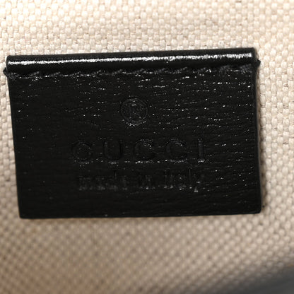 Gucci Azalea Calfskin Web Mini Horsebit 1955 Shoulder Bag Black