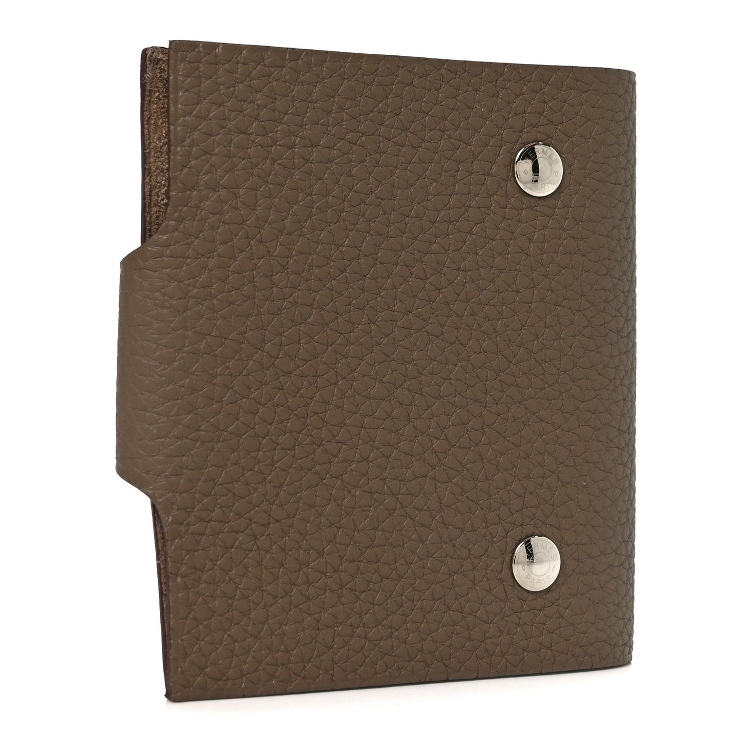 Hermes Togo Ulysse Mini Notebook Etoupe