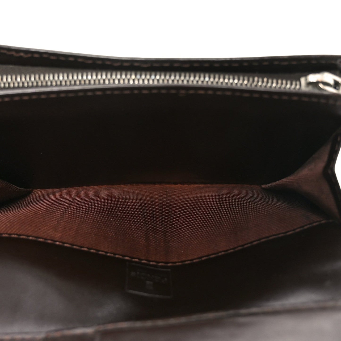 Fendi Zucca Compact Wallet Tobacco