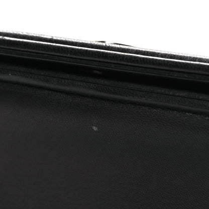 Christian Dior Lambskin Medium Diorama Flap Bag Black