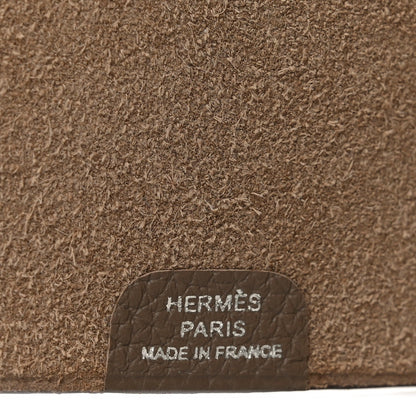 Hermes Togo Ulysse Mini Notebook Etoupe
