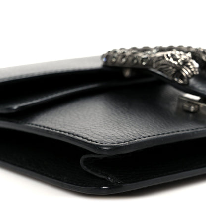 Gucci Calfskin Mini Dionysus Shoulder Bag Black