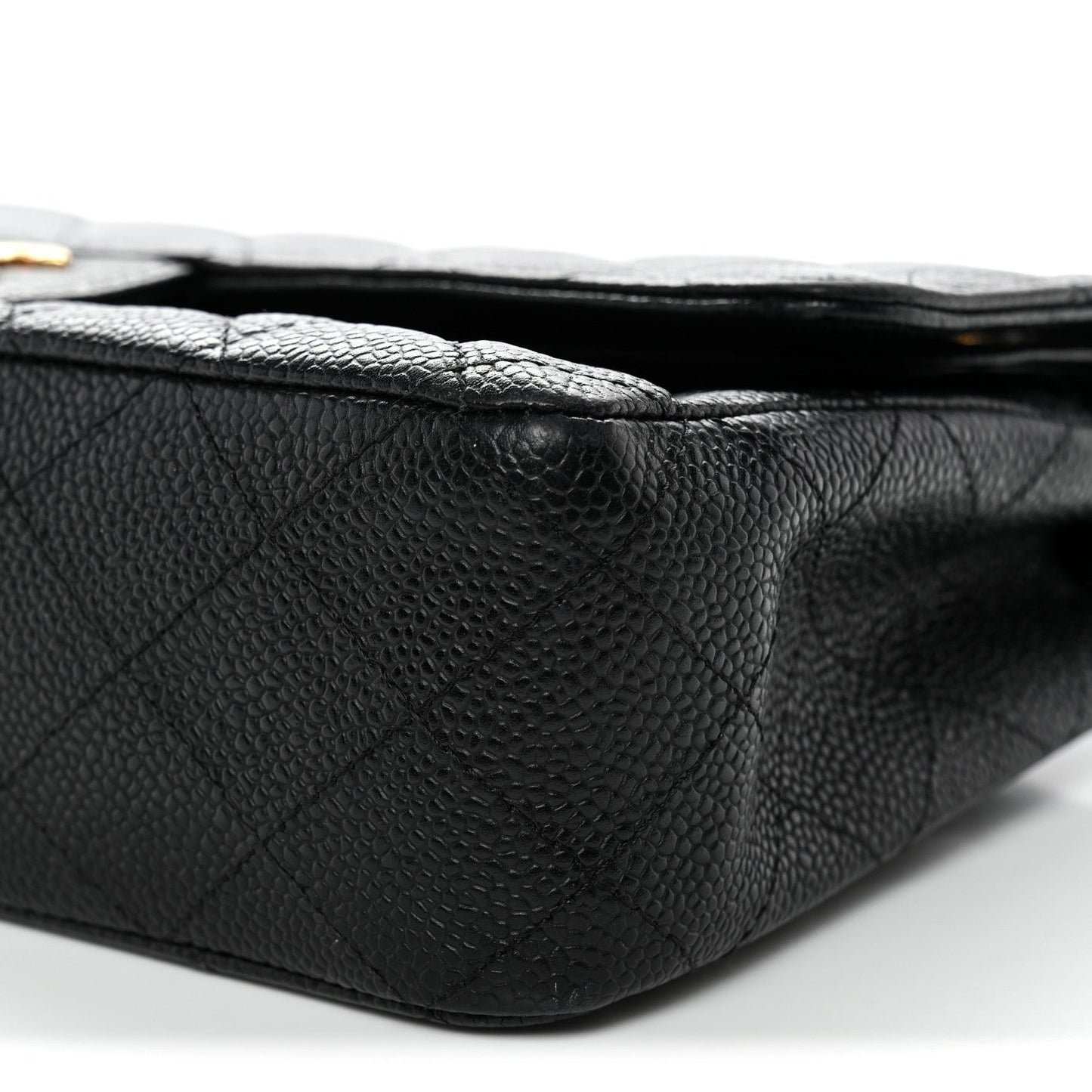 Chanel Caviar Quilted Medium Double Flap Black