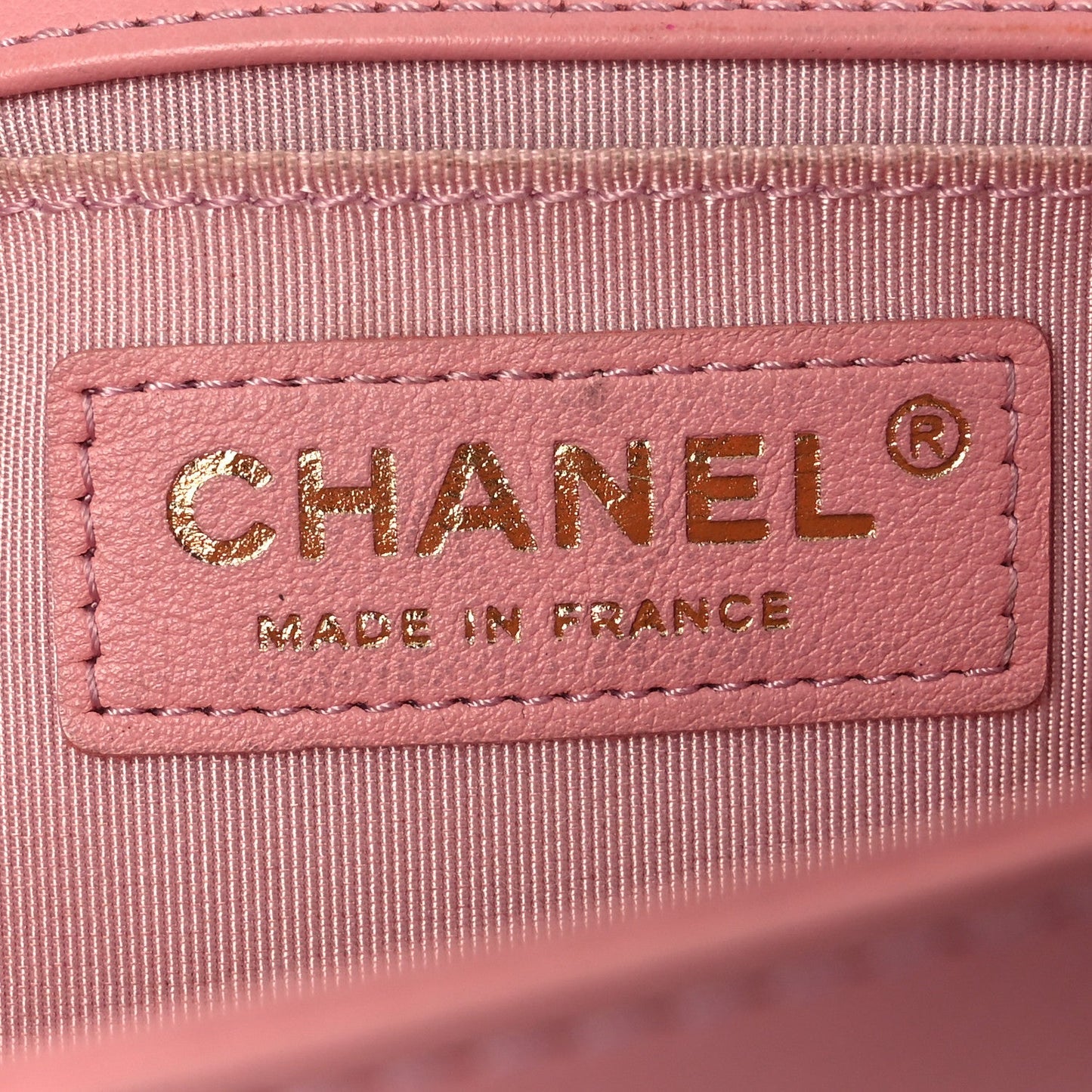 Chanel Lambskin Quilted Medium Boy Flap Light Pink
