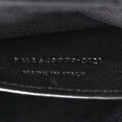 Saint Laurent Grain de Poudre Quilted 80's Vanity Bag Rouge Eros
