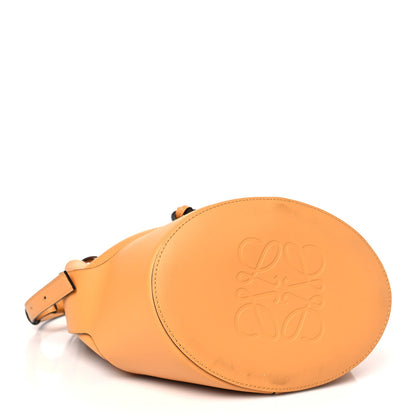 Loewe Grained Calfskin Medium Balloon Bag Saffron Yellow
