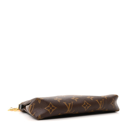 Louis Vuitton Monogram Pallas Clutch Black