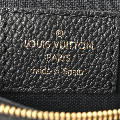 Louis Vuitton Monogram Pallas Clutch Black