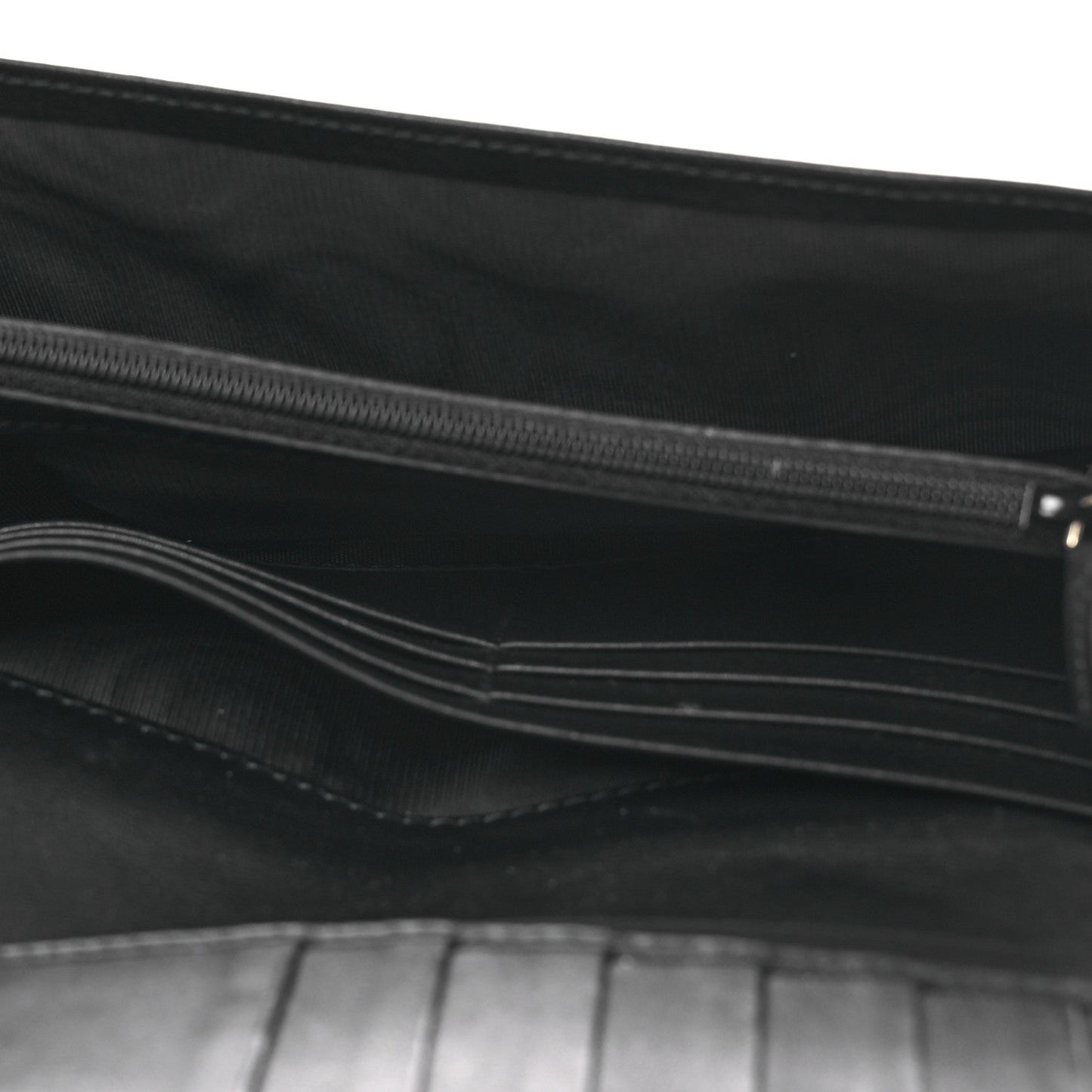 Gucci Soft Microguccissima Continental Wallet Black