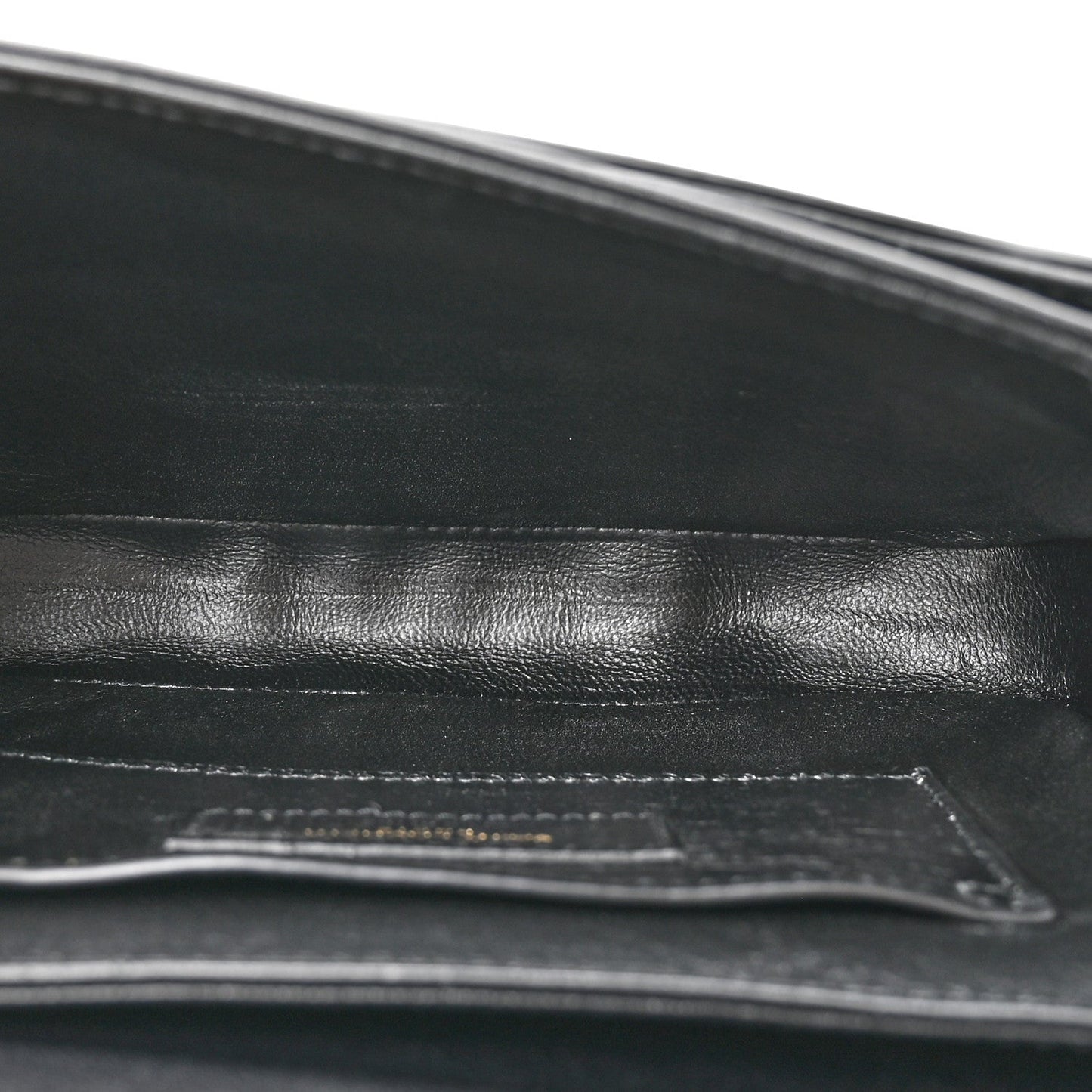Saint Laurent Smooth Calfskin Small Solferino Satchel Black