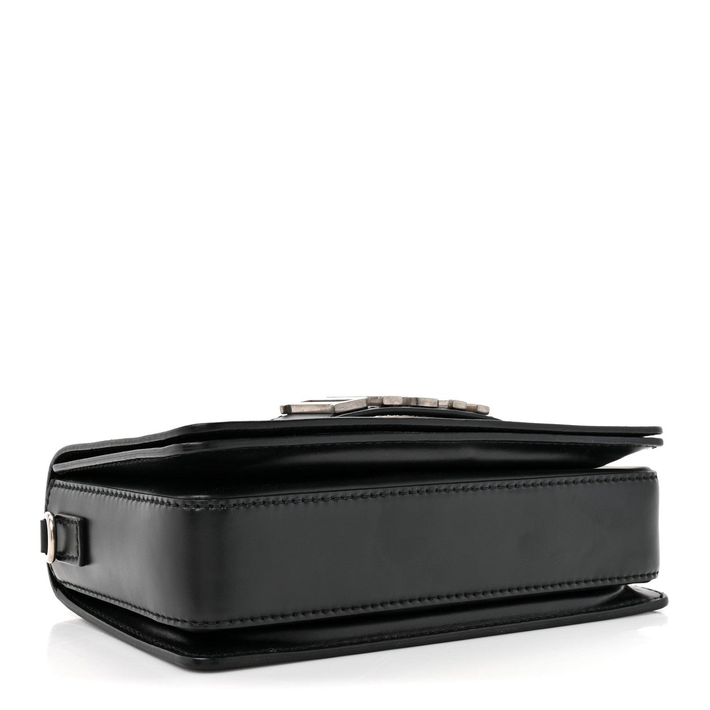 Christian Dior Smooth Calfskin Dio(r)evolution Flap Bag Black