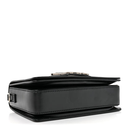 Christian Dior Smooth Calfskin Dio(r)evolution Flap Bag Black