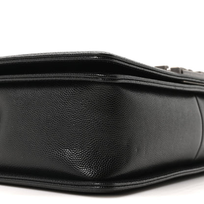 Chanel Caviar Quilted New Medium Boy Flap Black