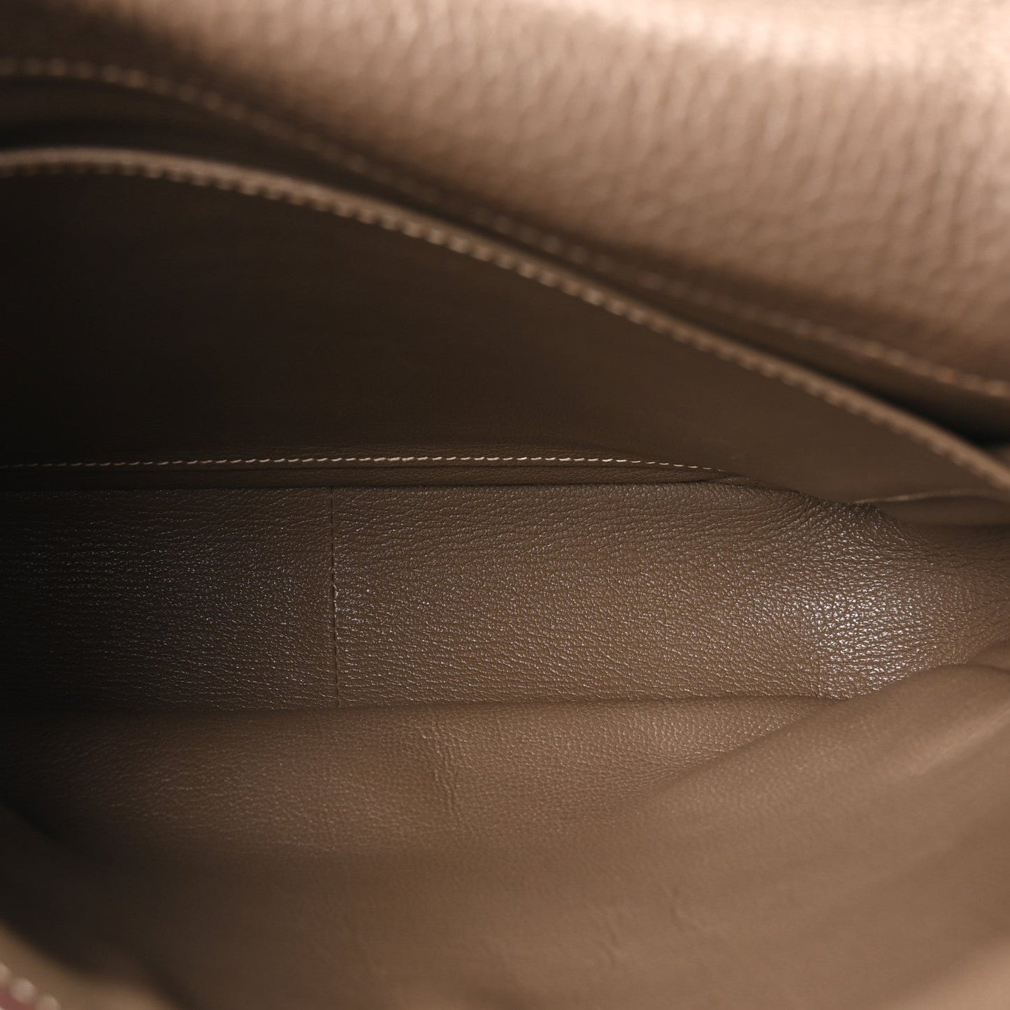 Hermes Taurillon Clemence Steve Messenger 28 Etoupe