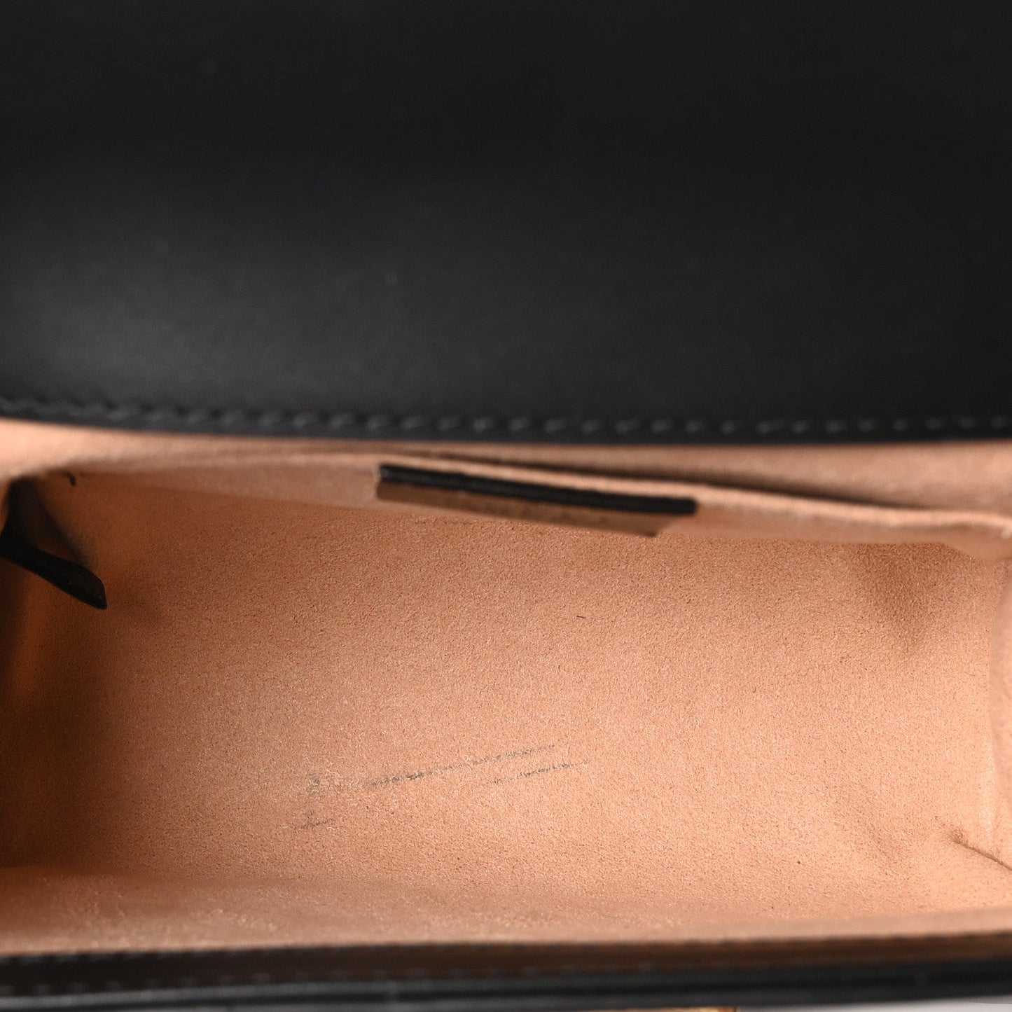 Gucci Guccissima Small Padlock Shoulder Bag Black