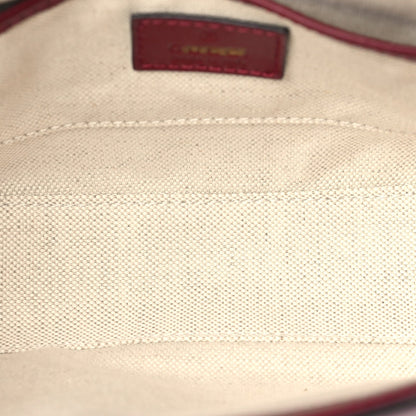 Gucci Soft Calfskin Horsebit 1955 Small Shoulder Bag Rosso Ancora