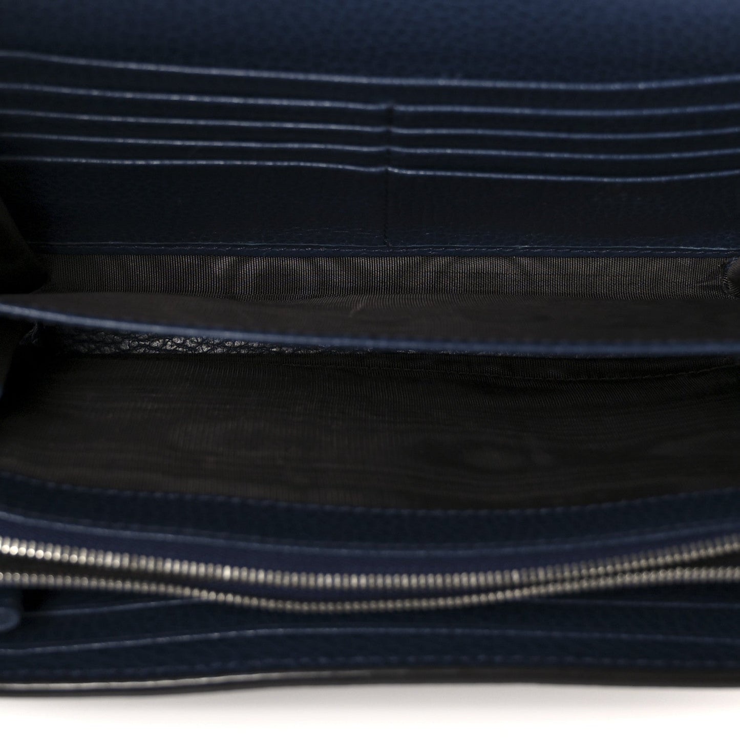 Gucci Dollar Calfskin Crystal Mini Dionysus Chain Wallet Blue Agata Black Diamond