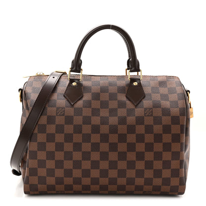 Louis Vuitton Damier Ebene Speedy Bandouliere 30