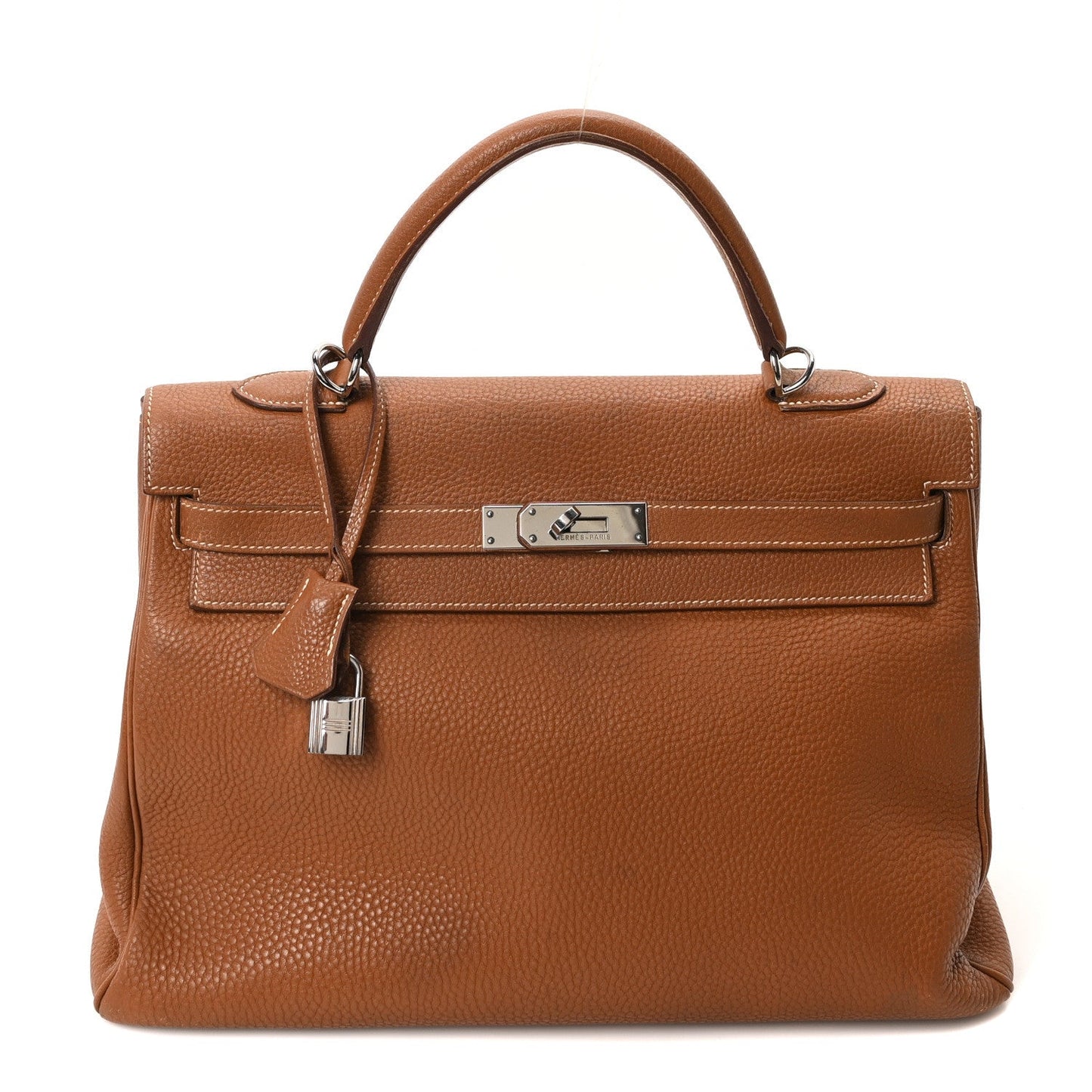 Hermes Taurillon Clemence Kelly Retourne 35 Gold