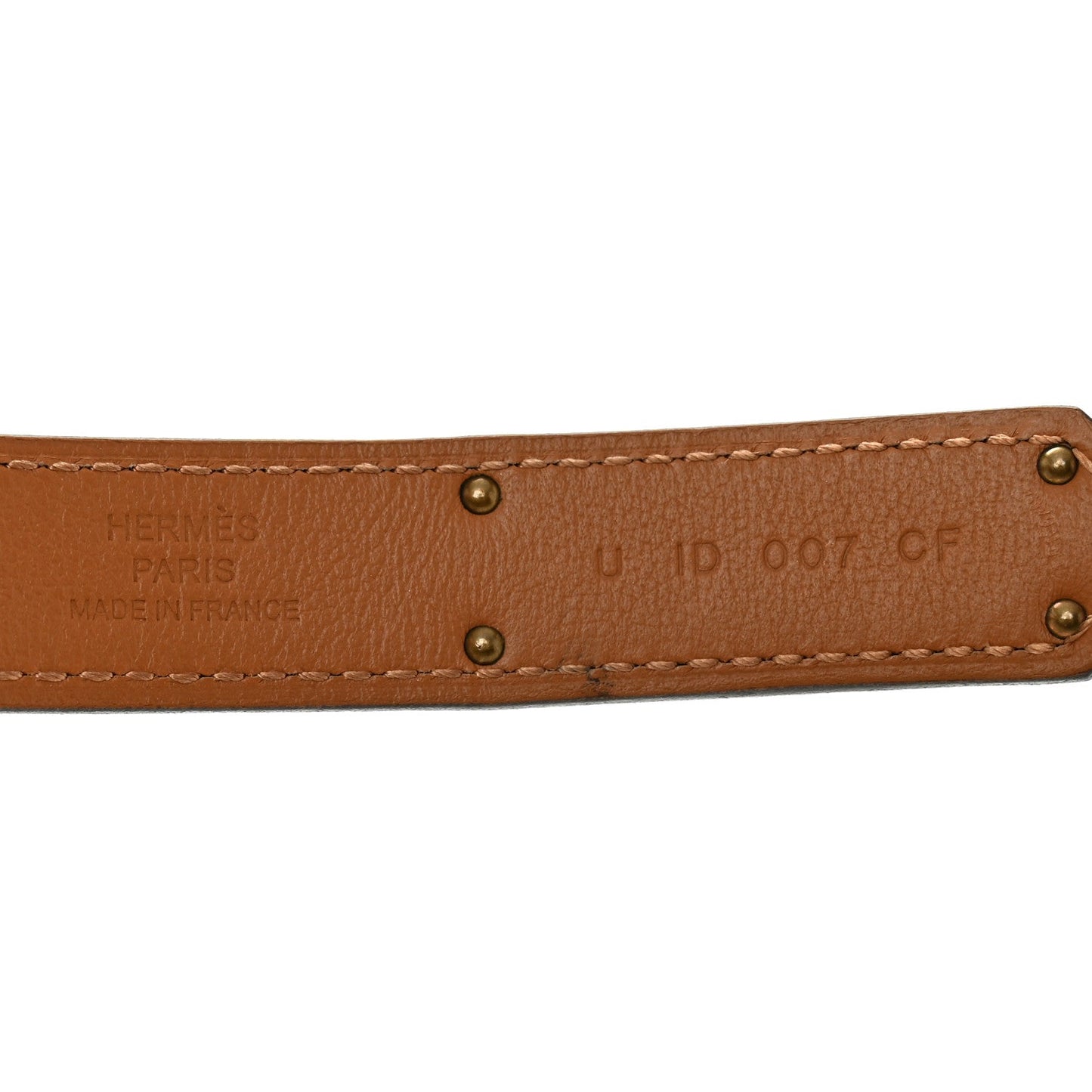 Hermes Epsom Kelly Belt Black