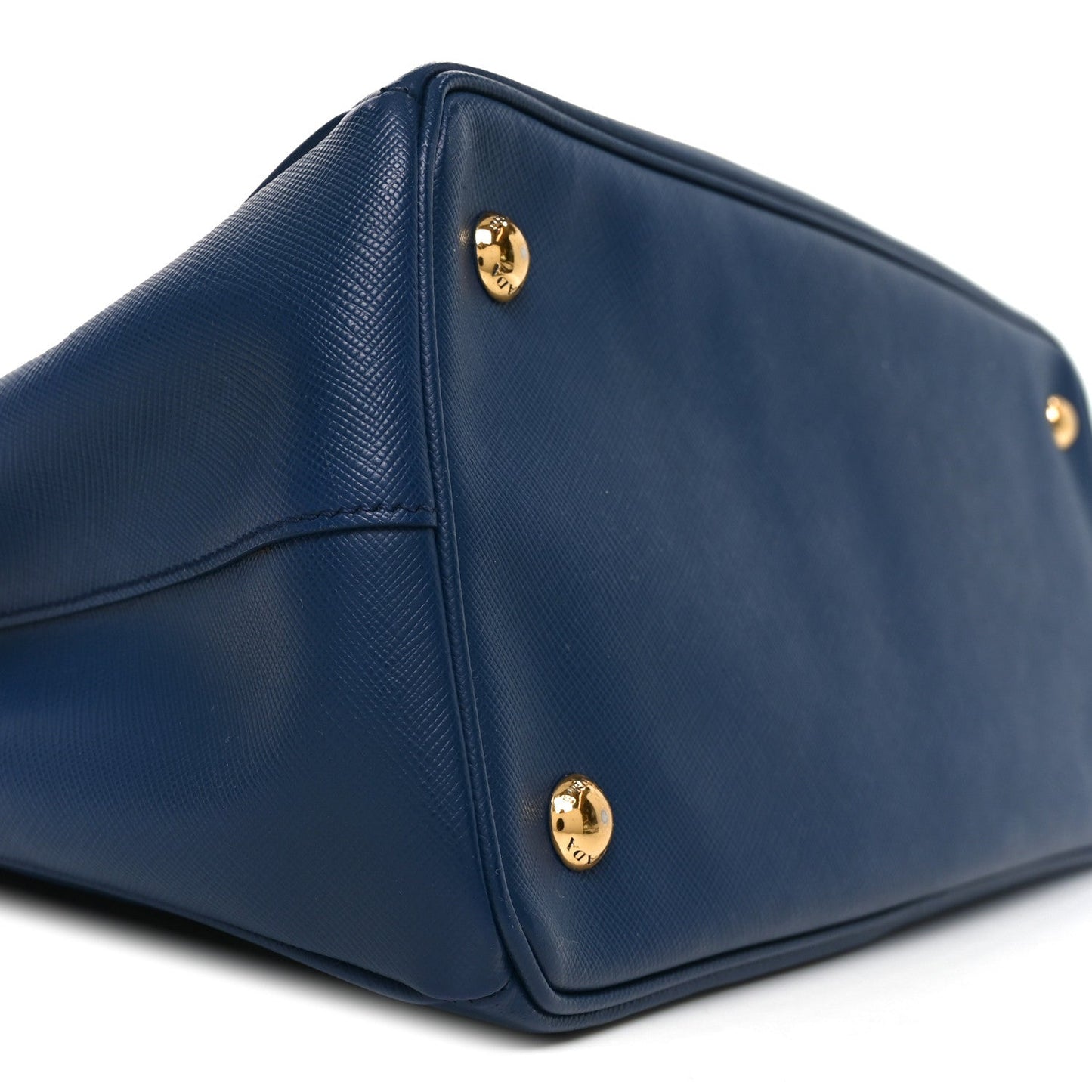 Prada Saffiano Lux Medium Tote Bluette