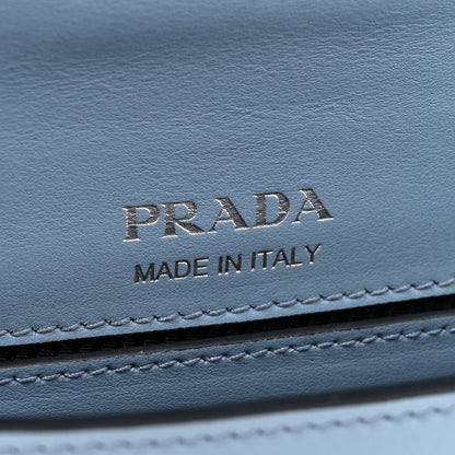 Prada City Calf Plex Ribbon Bag Astrale Rosa