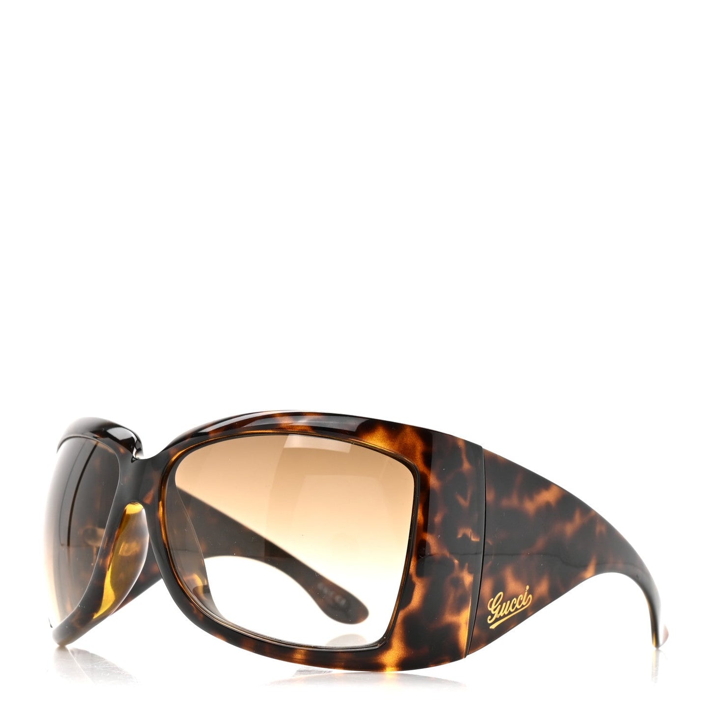 Gucci Acetate Shield Sunglasses GG2961S Tortoise