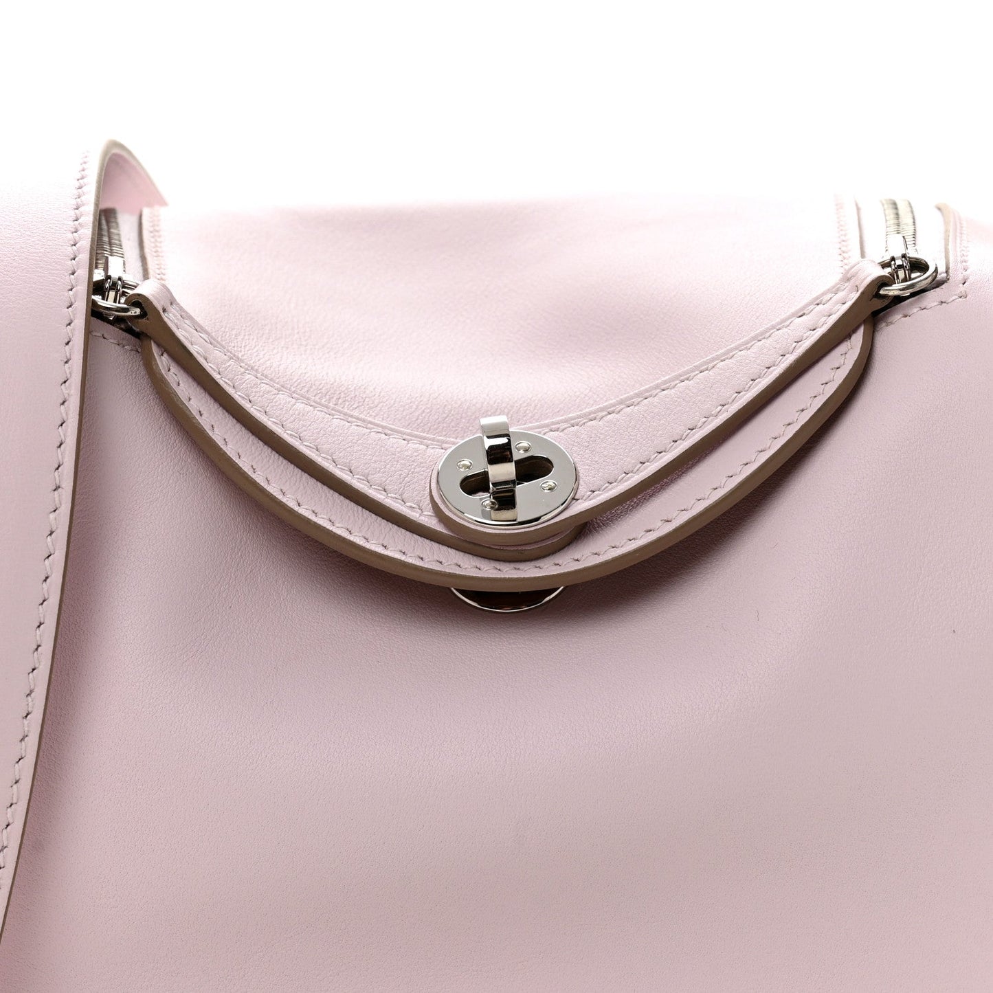 Hermes Swift Verso Mini Lindy 20 Mauve Pale Gold