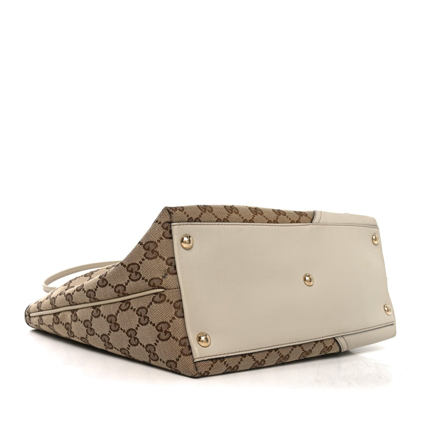 Gucci Monogram Medium New Britt Tote Off White