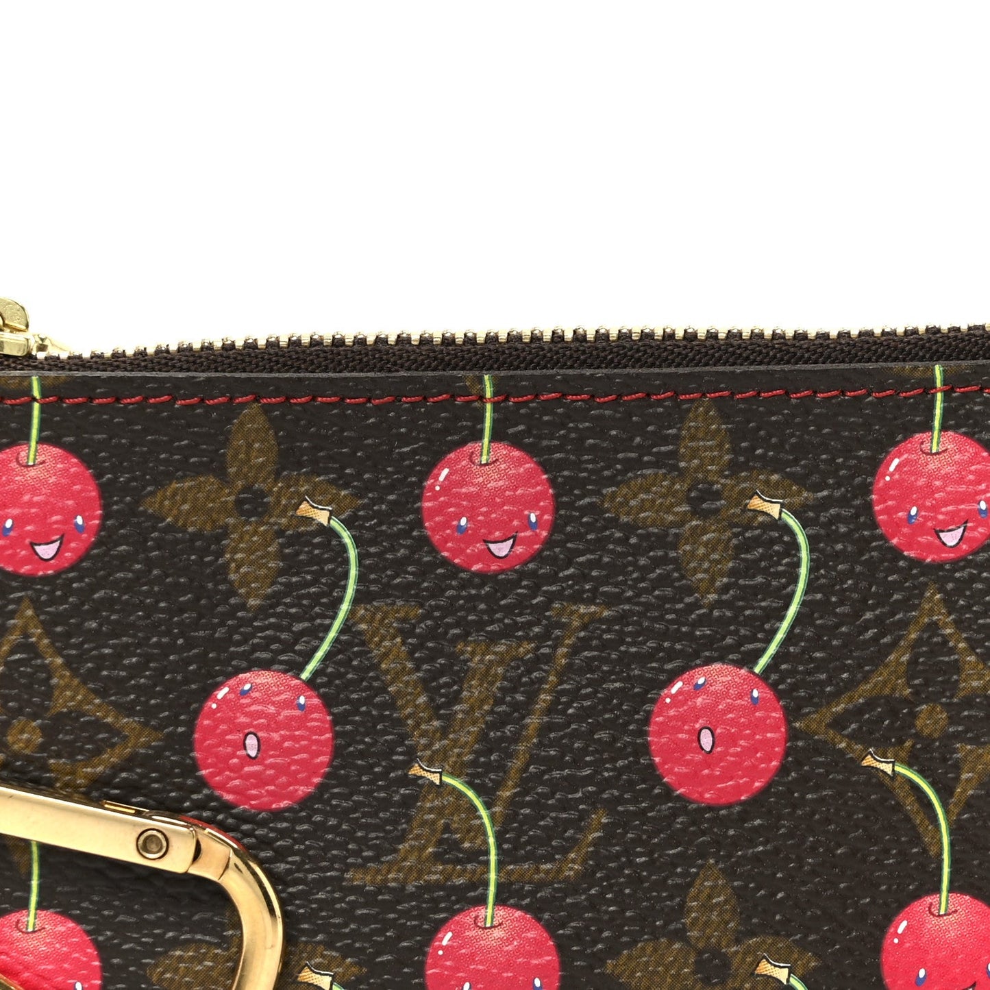 Louis Vuitton Monogram Cerises Key Pouch