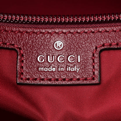 Gucci GG Supreme Monogram Large Shopping Tote Rosso Ancora