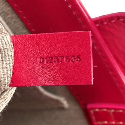 Chloe Calfskin Mini Woody Ribbon Tote Fizzy Pink