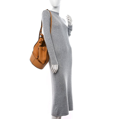 Loewe Grained Calfskin Medium Balloon Bag Saffron Yellow