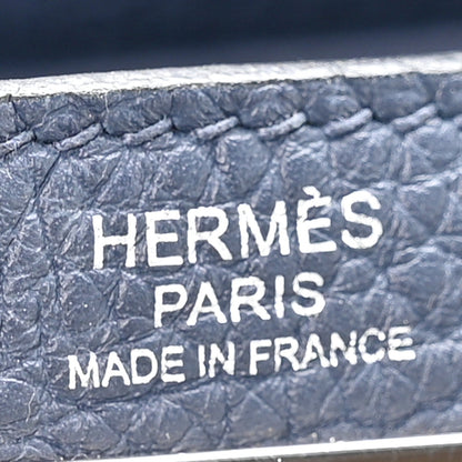 Hermes Togo Hac A Dos PM Backpack Bleu Nuit