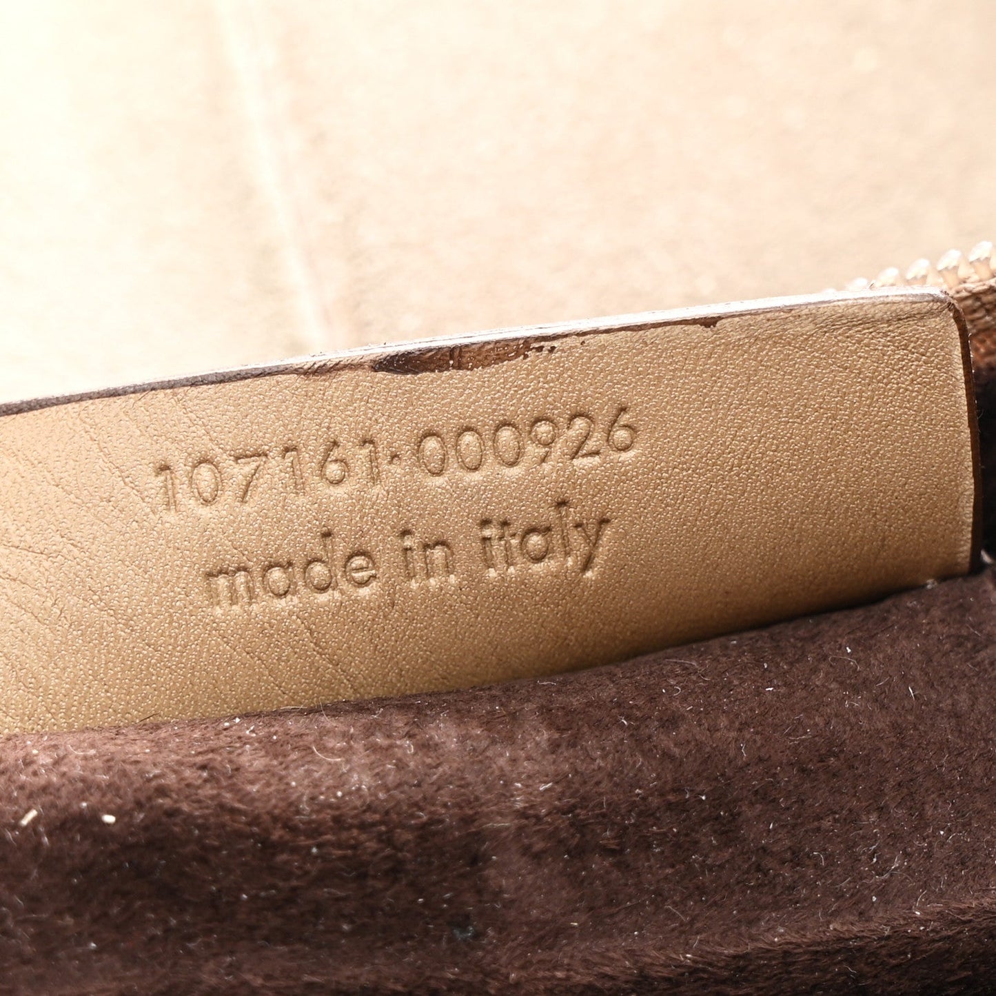 Saint Laurent Suede Calfskin Small Hobo Beige