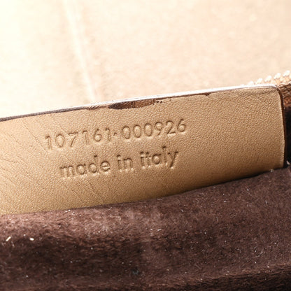 Saint Laurent Suede Calfskin Small Hobo Beige